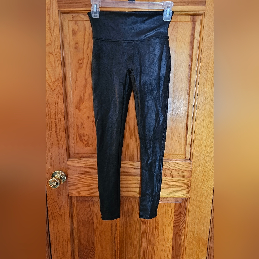 SPANX Faux Leather Leggings
